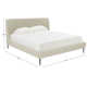 Venedy Upholstered Wingback Bed
