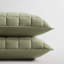 Ensemble de courtepointe 100% lin French Flax-114146743-114146740