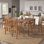 Alexa-Mae 6 - Person Solid Wood Top Four Leg Dining Set
