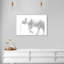 Éléphant blanc, éléphant sauvage de la jungle, blanc moderne - impression-71245614-72502325