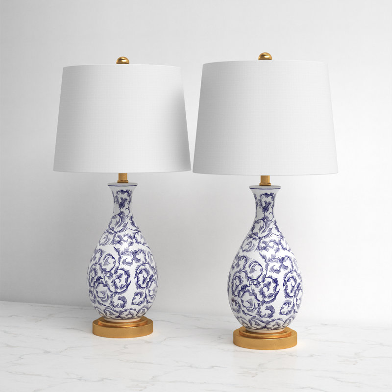Ensemble de lampes de table 27,5 po