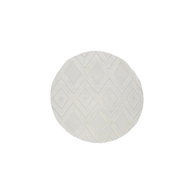 Broomfield Round 200 cm x 200 cm Hand Woven Area Rug