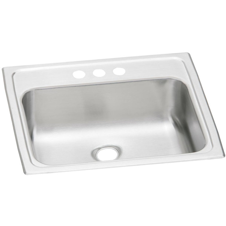 Celebrity 19" L x 17" W Drop-in Bathroom Sink