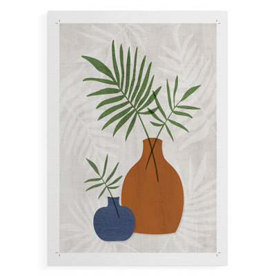 Palm Still Life II -Canvas Print Only - NOT FRAMED