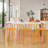 Stackable Orange Metal Accent Stool Set of 6 – Heavy Duty Steel Round Stools for Kitchen, Dorm, Classroom, Party & Event Seating-60079596
