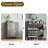 Slim Shoe Cabinet With Flip-Top Drawers-799577463