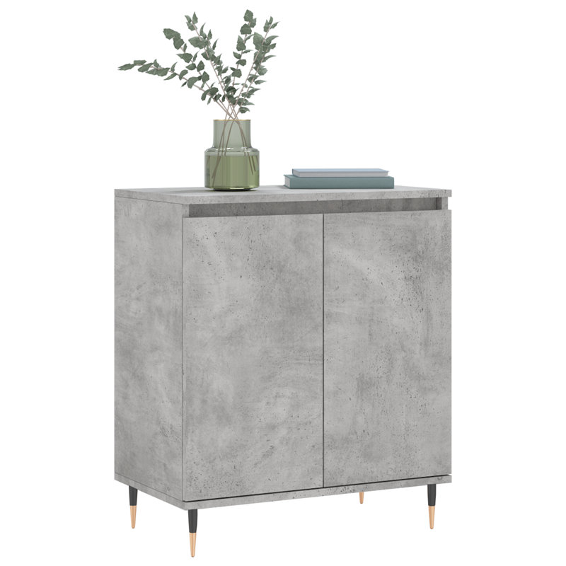Asceanna 60cm Sideboard, Concrete Grey