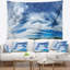 Tapisserie de polyester isard ocean avec accessoires suspendus inclus-28490135