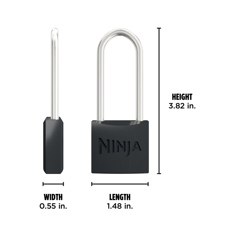 Ninja FrostVault Perfect-Fit Padlocks, 2-Pack