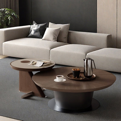 Minimalist design coffee table set