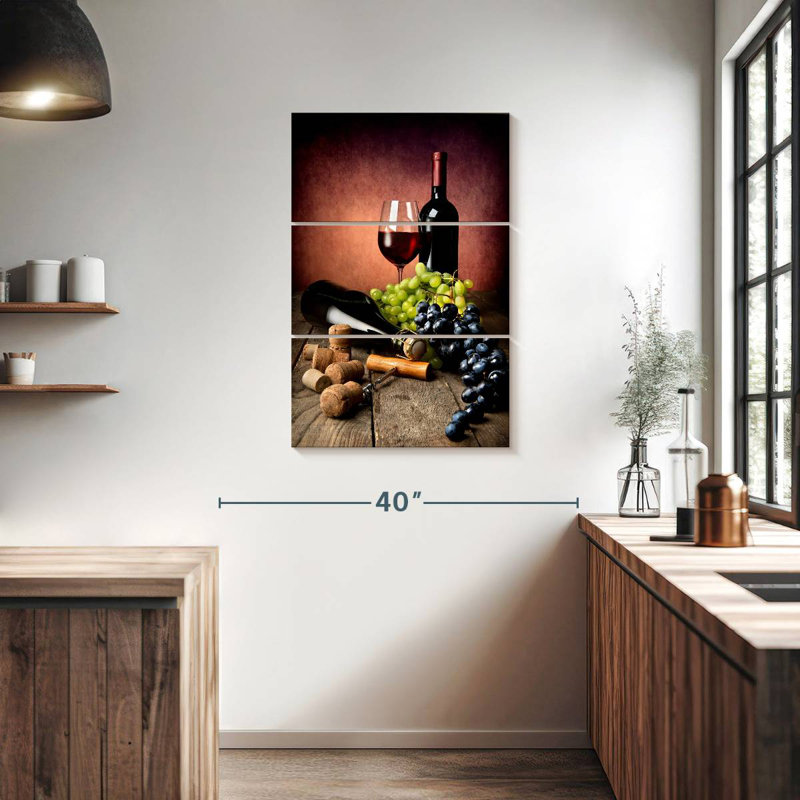 Yarlin Exquisite Red Wine, 38" H x 24" W