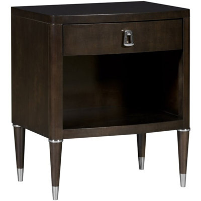 Lillet 1 - Drawer Solid Wood Nightstand