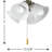 13.75'' 4 - Light Branched Ceiling Fan Light Kit-28784617-28784619