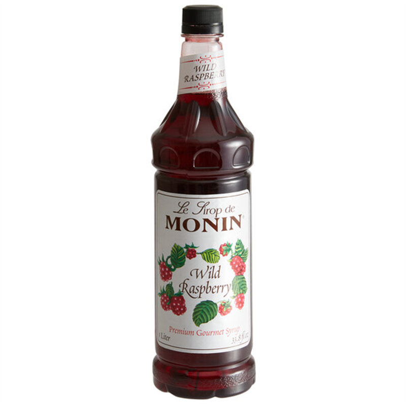 Sirop framboise sauvage Monin Premium 1 litre 544SYPFR136F