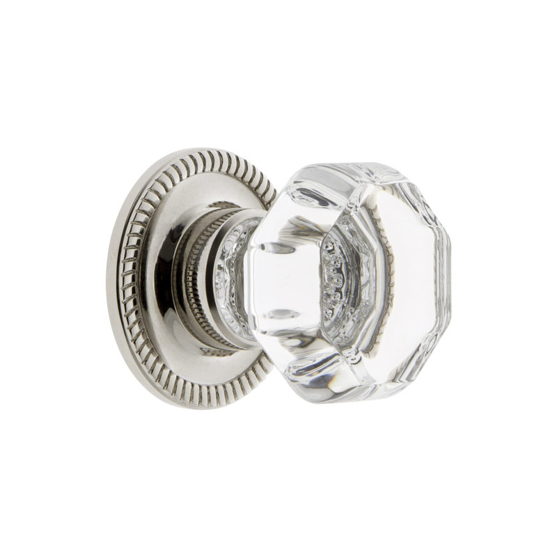 Chambord Cabinet Knob, Polished Nickel