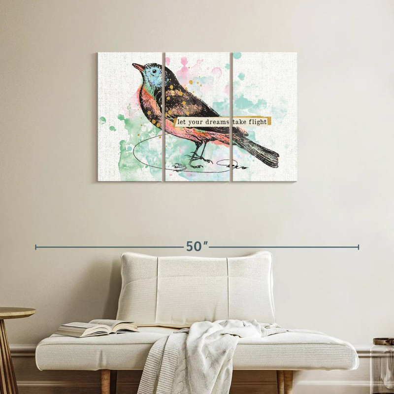 Brampt Thoughtful Wings II, 24" H x 38" W