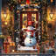 Couvercle de porte de Noël kbndieu-13728511