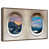 Floating Frame Walnut