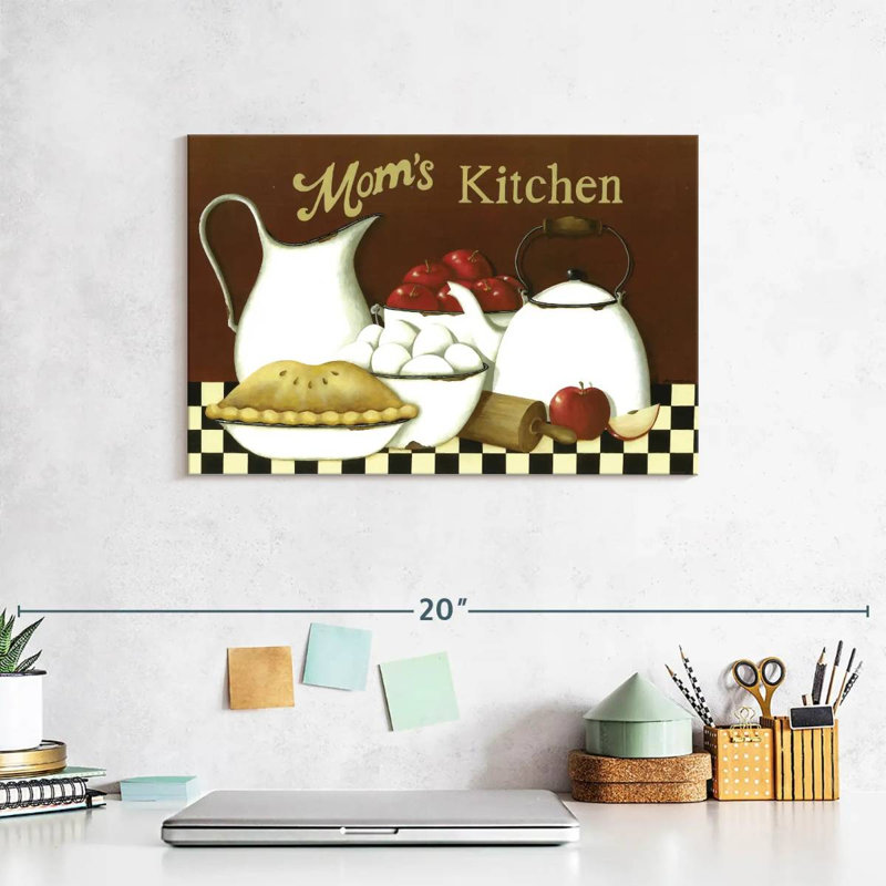 Kema Mom's Kitchen Wall Sign, 8" H x 12" W