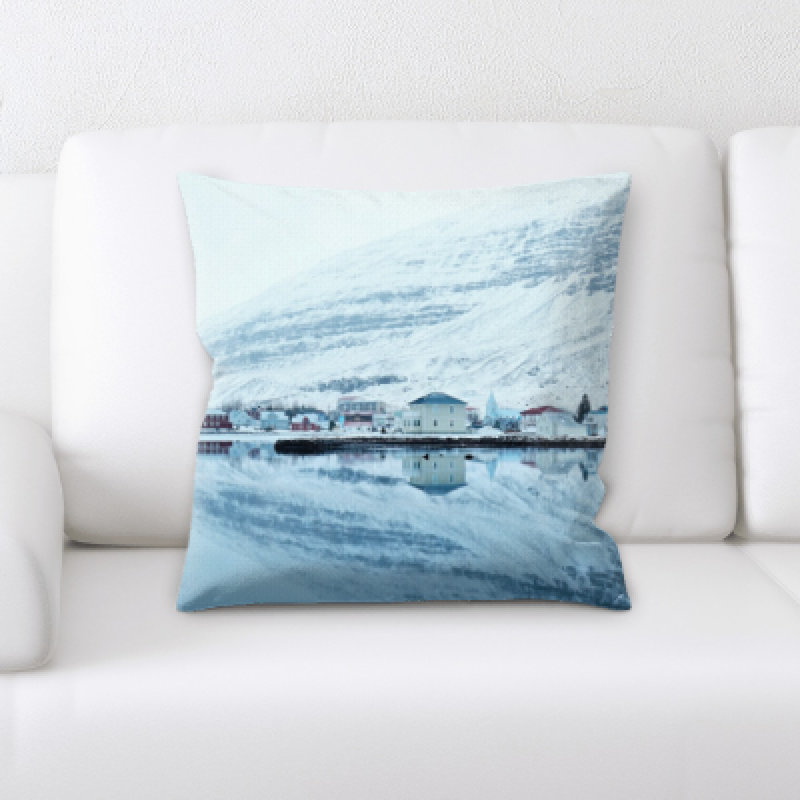 Microsuede Throw Pillow