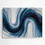 Gradient Abstract 32, art mural en métal bleu-1119652910