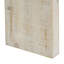 Console de 52 po en bois avec bord incurvé, texture naturelle, parfaite pour les vestibules et les salons-129355164