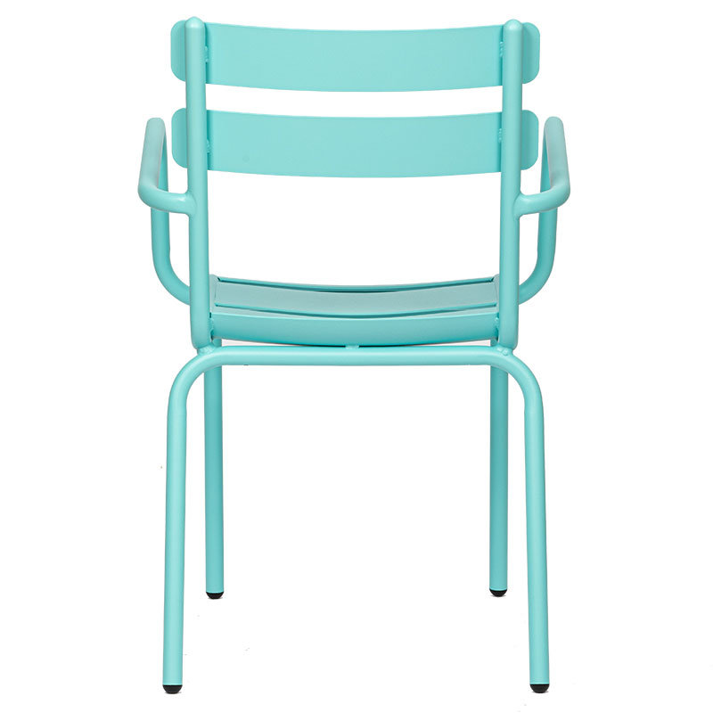 Sarolta 46cm H Stacking Side Chair in Blue