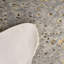 Tapis beige en acrylique / polyester tissé à la machine Dovon-1495829712