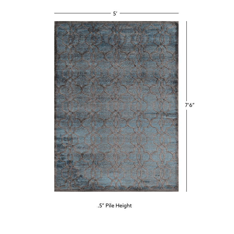 Alyster Geometric Indoor Rug, Rectangle 5' x 7'6"