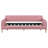 Twin Size Upholstered Daybed With 4 Support Legs, Rubine-1824964924