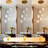 Modern 6 - Light Cluster Ceramics Chandelier