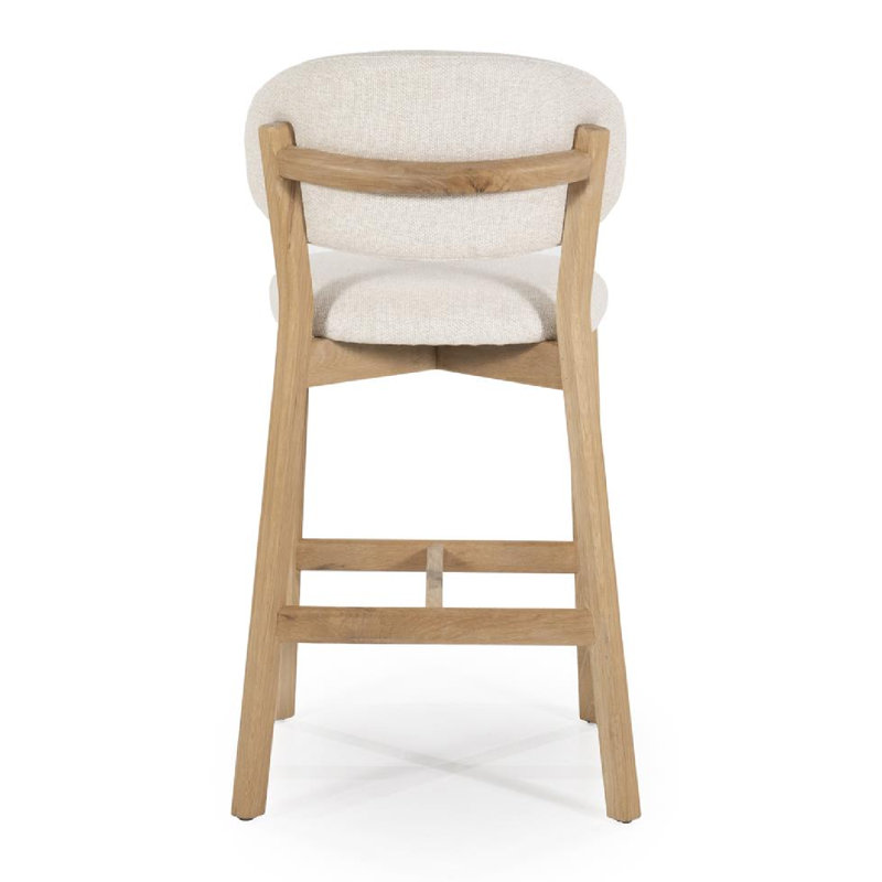 Mikky Barstool, Beige, Natural