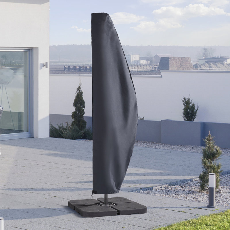 Outdoor Patio Umbrella Cover, Senior Ash
