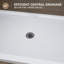 Base de bac de douche en alcôve avec drain central l 60 po x P 32 po-133866525