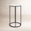 14" Genuine Marble End Table