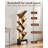 6-Tier Tree Bookshelf — Narrow Floor Standing Bookcase-846025488