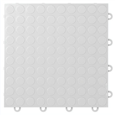 Revêtement de sol modulaire emboîtable pour garage Nitro 12 po x 12 po x 3/8 po 