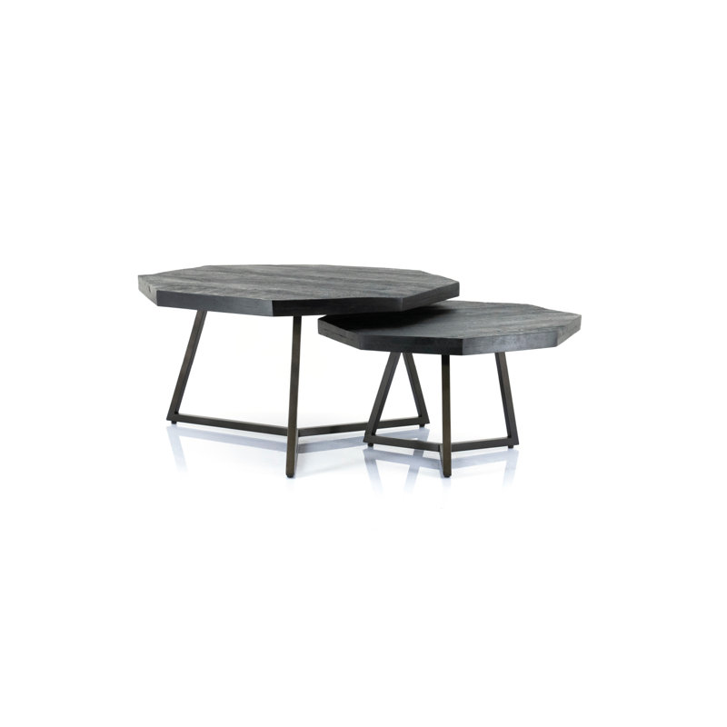 Solid Wood Nesting Coffee Table