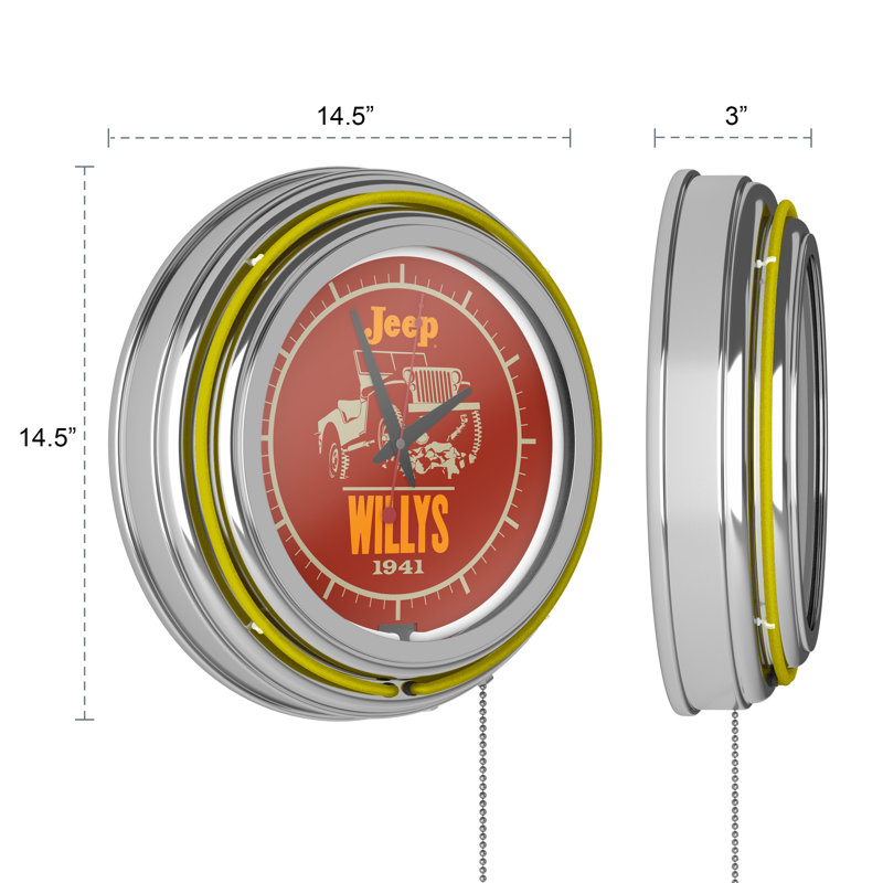 Metal Wall Clock