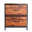 Table de chevet en tissu non tissé, petite commode