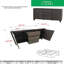 Buffet en bois Chandrika