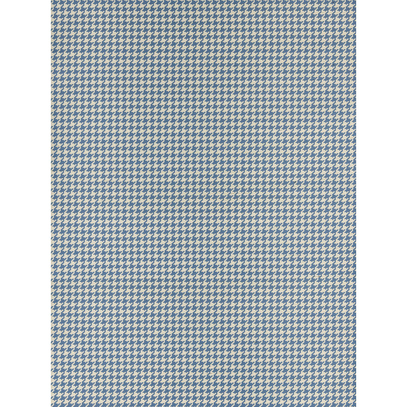 Sisal pied-de-poule, Cobalt; cobalt