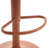 Jaina 15.2" W Solid Wood Swivel Adjustable Height Bar Stool-700309436-731064501
