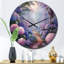 Daejuan - Horloge murale florale-822048400