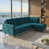 Teal Polyester