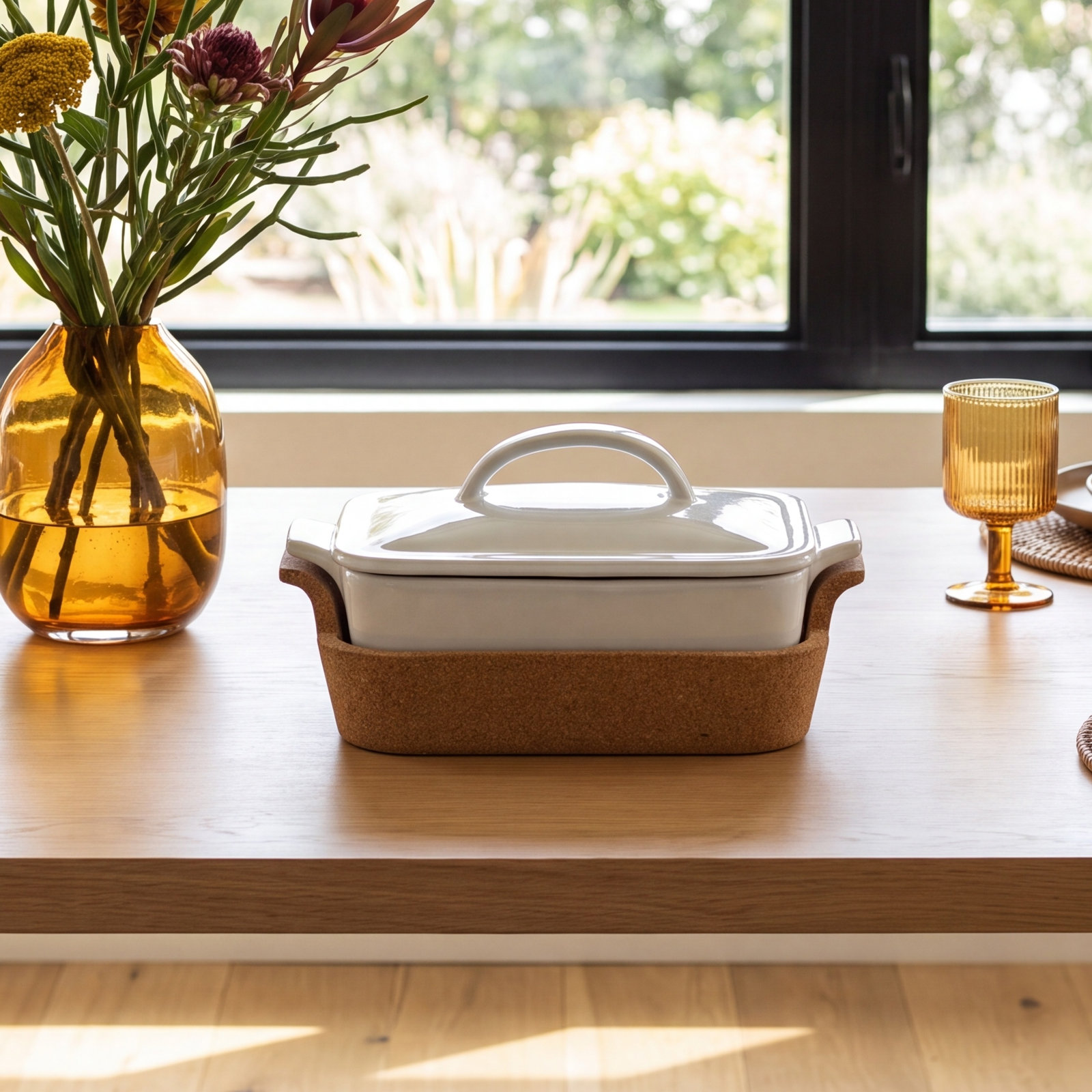 Ensemble Rectangle Stoneware Casserole