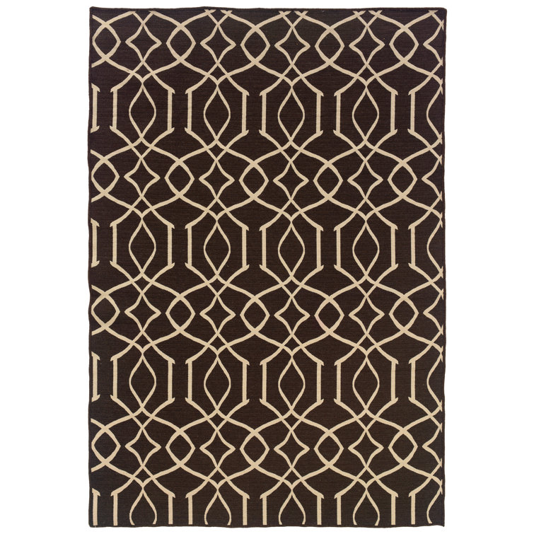 Wiltz Wool Geometric Indoor Rug