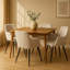Berlin Modern Upholstered Dining Chair with Black Metal Legs-1987098797