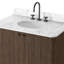 Malden Single Vanity-Satin Espresso Oak