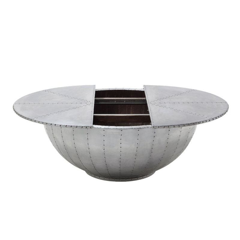Table basse tambour d'Amman avec rangement